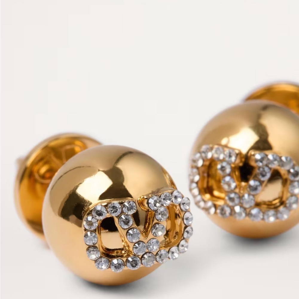 Valentino Garavani Gold Earrings